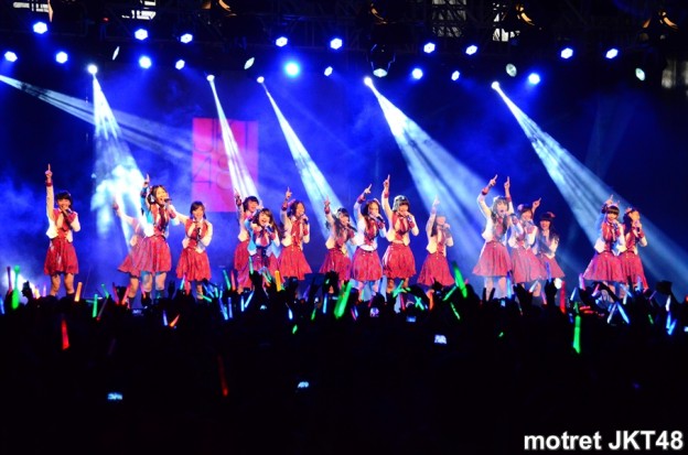 Foto Konser HUT ke-1 JKT48 23/12/2012