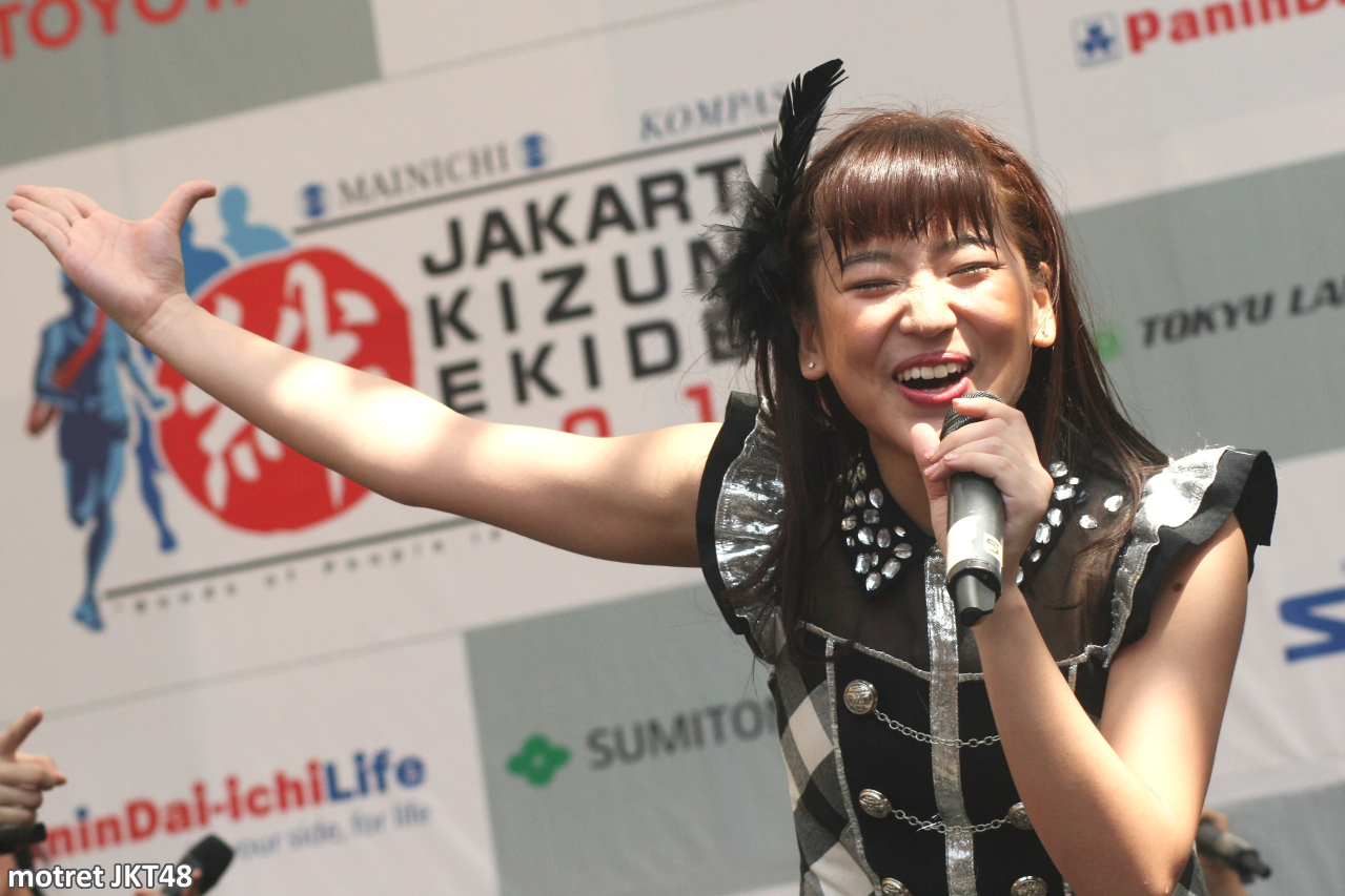 Haruka Nakagawa -Harugon- JKT48 Jakarta Kizuna Ekiden Ennichisai Blok M 25-05-2014
