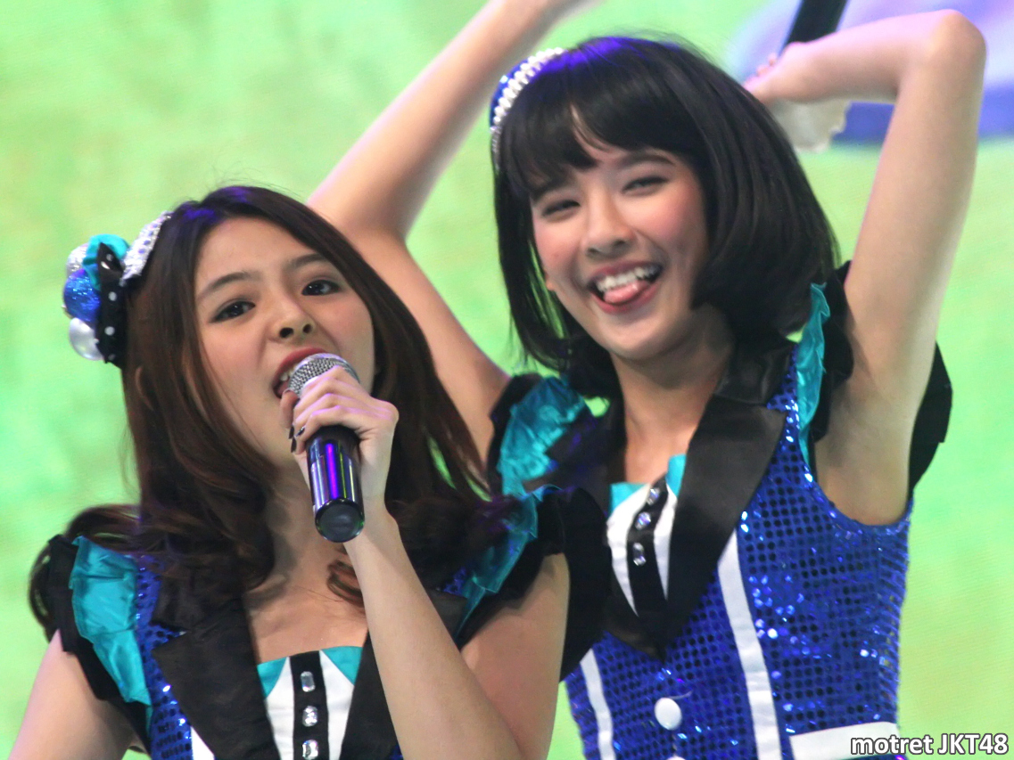 Jessica Vania -Jeje- Beby Chaesara Anadila JKT48 Indonesia Kids Choice Awards Global TV Jakarta 13-06-2014