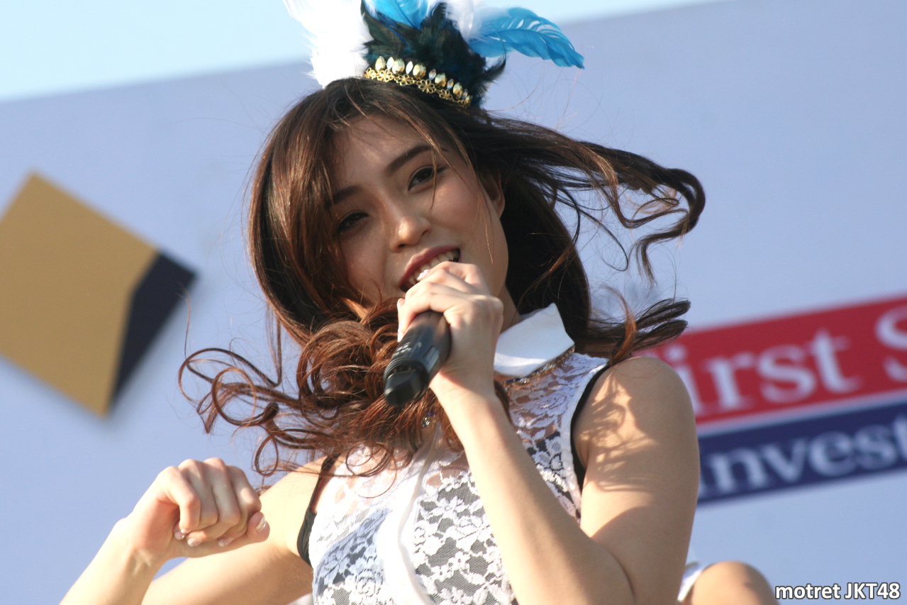 Shinta Naomi JKT48 Funwalk Commonwealth Bank Serpong 17-08-2014