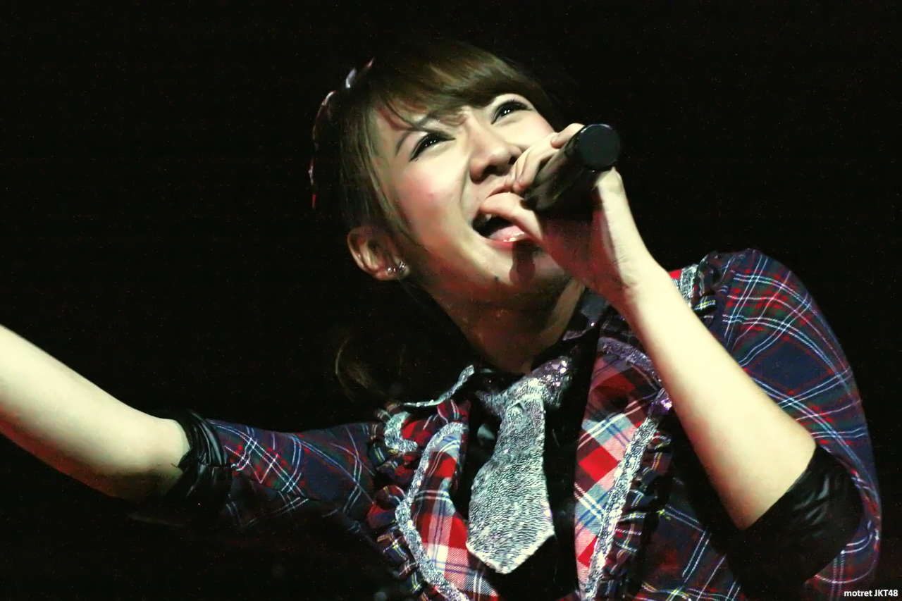 Shania Junianatha -Shanju- JKT48 HUT Indosiar ke-20 Jakarta 11 Januari 2015