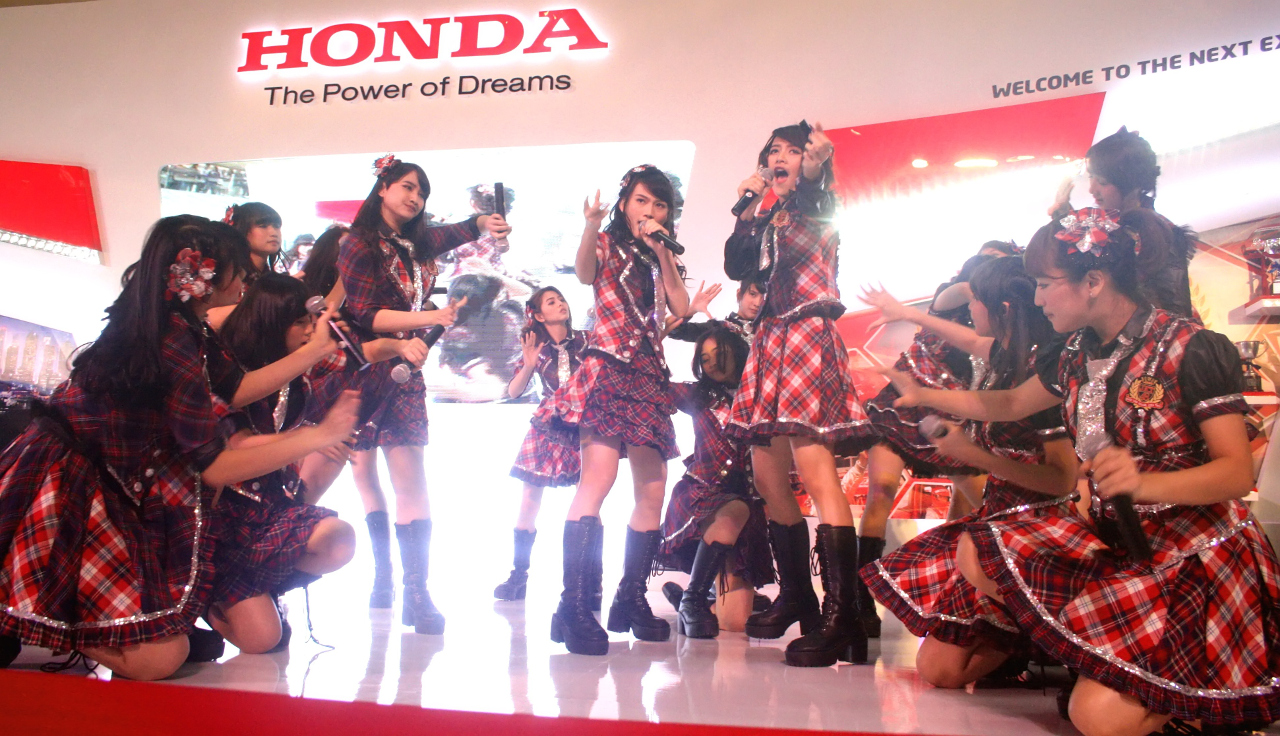 JKT48 Honda Booth Kota Kasablanka Jakarta 28-03-2015