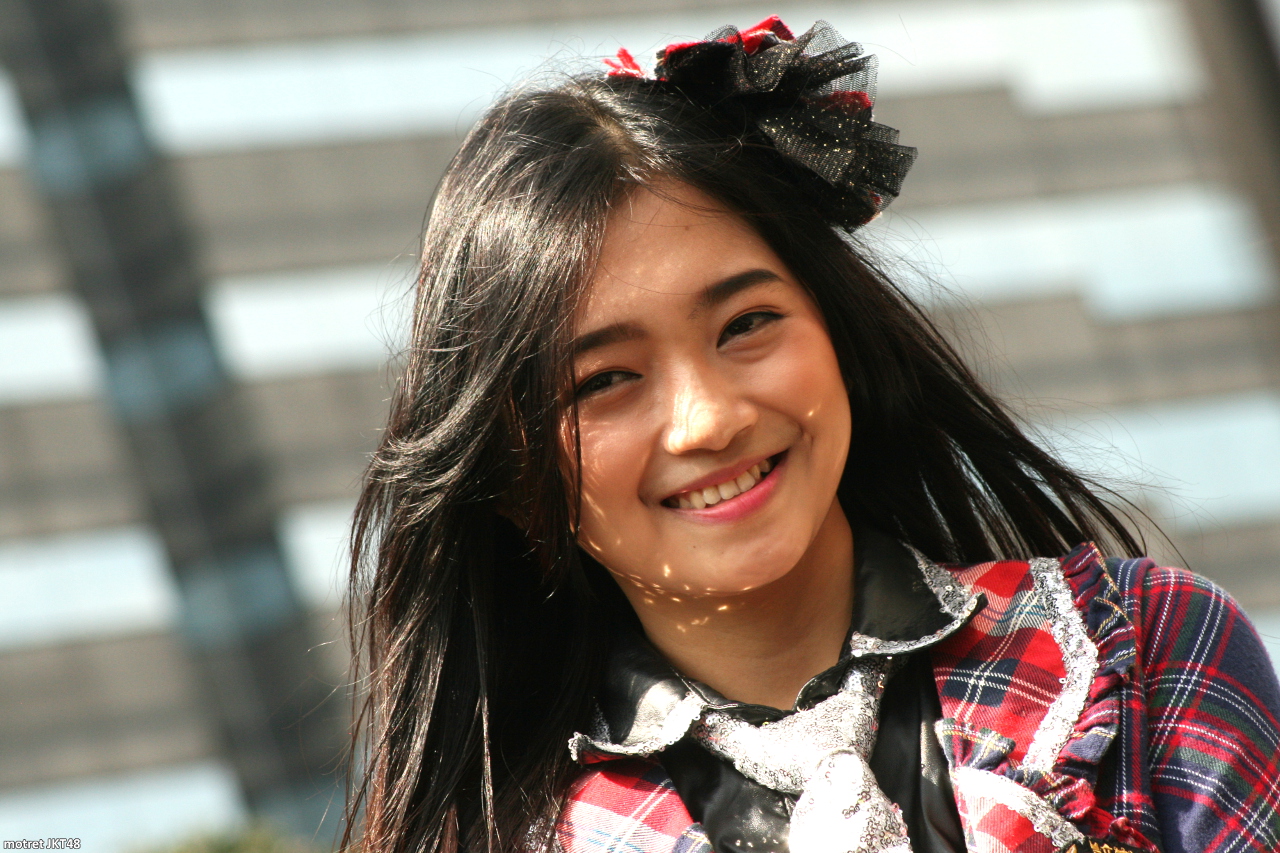 Sendy Ariani JKT48 Sapa Indonesia Kompas TV Kampanye Senbatsu Sousenkyo Jakarta 29-03-2015