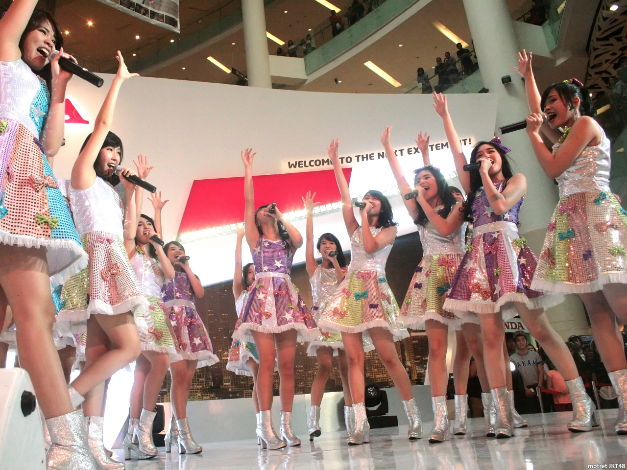 JKT48 Honda Booth Gandaria City Jakarta 06-06-2015