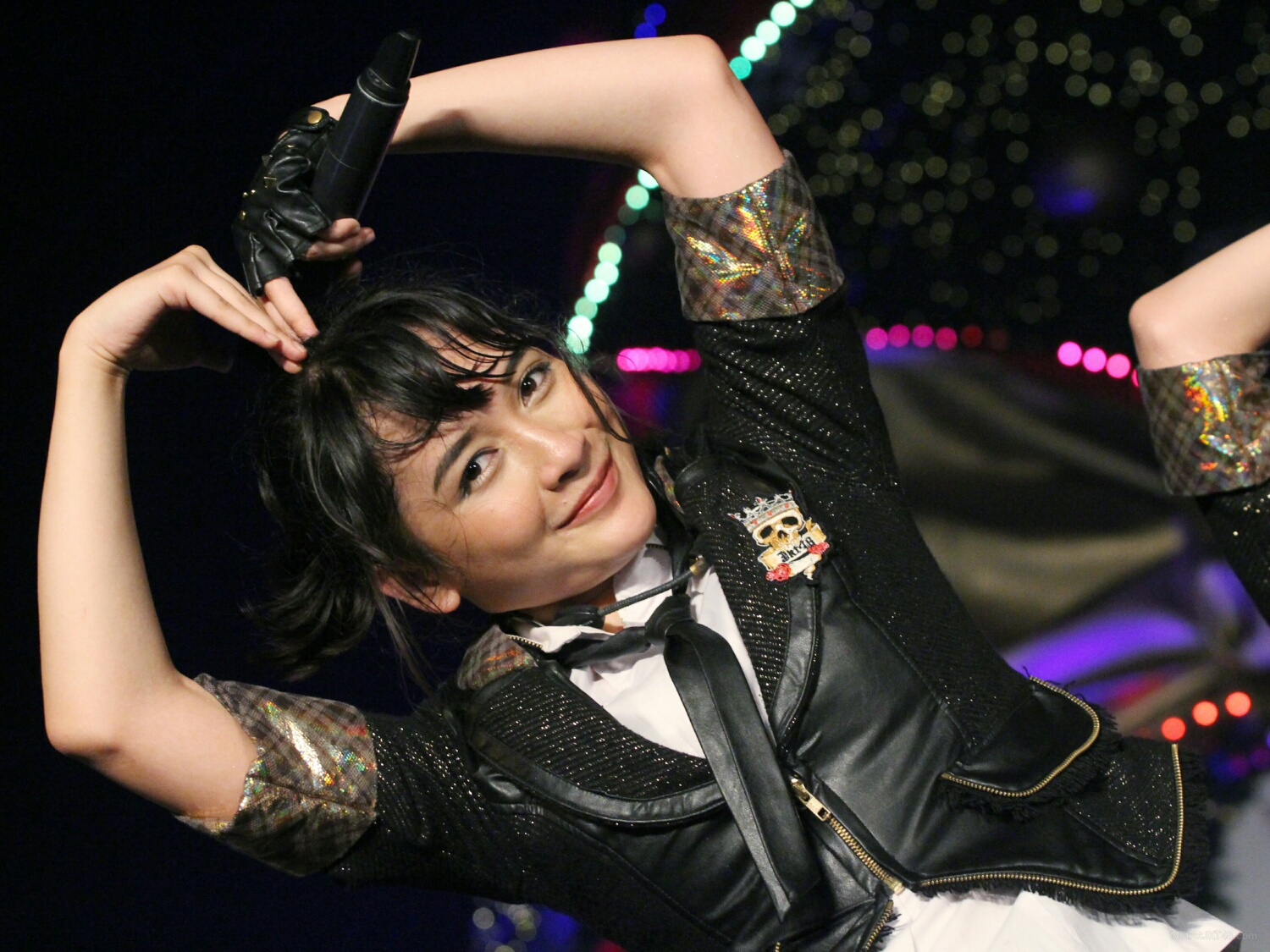 Devi Kinal Putri JKT48 4th Anniversary Countdown Festival 2016, Alam Sutera Tangerang 31-12-2015