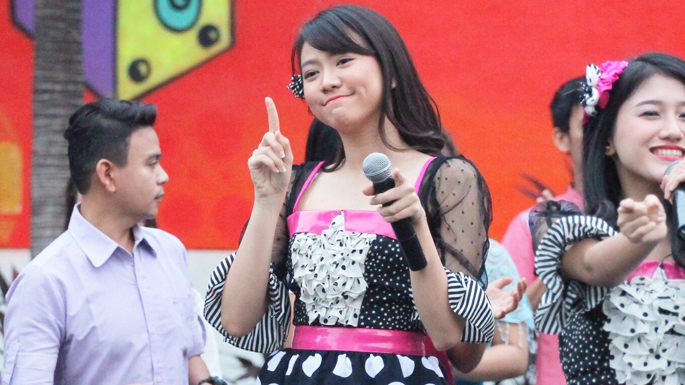 Shania Junianatha (Shanju) JKT48 Dahsyat RCTI Jakarta 21-07-2017