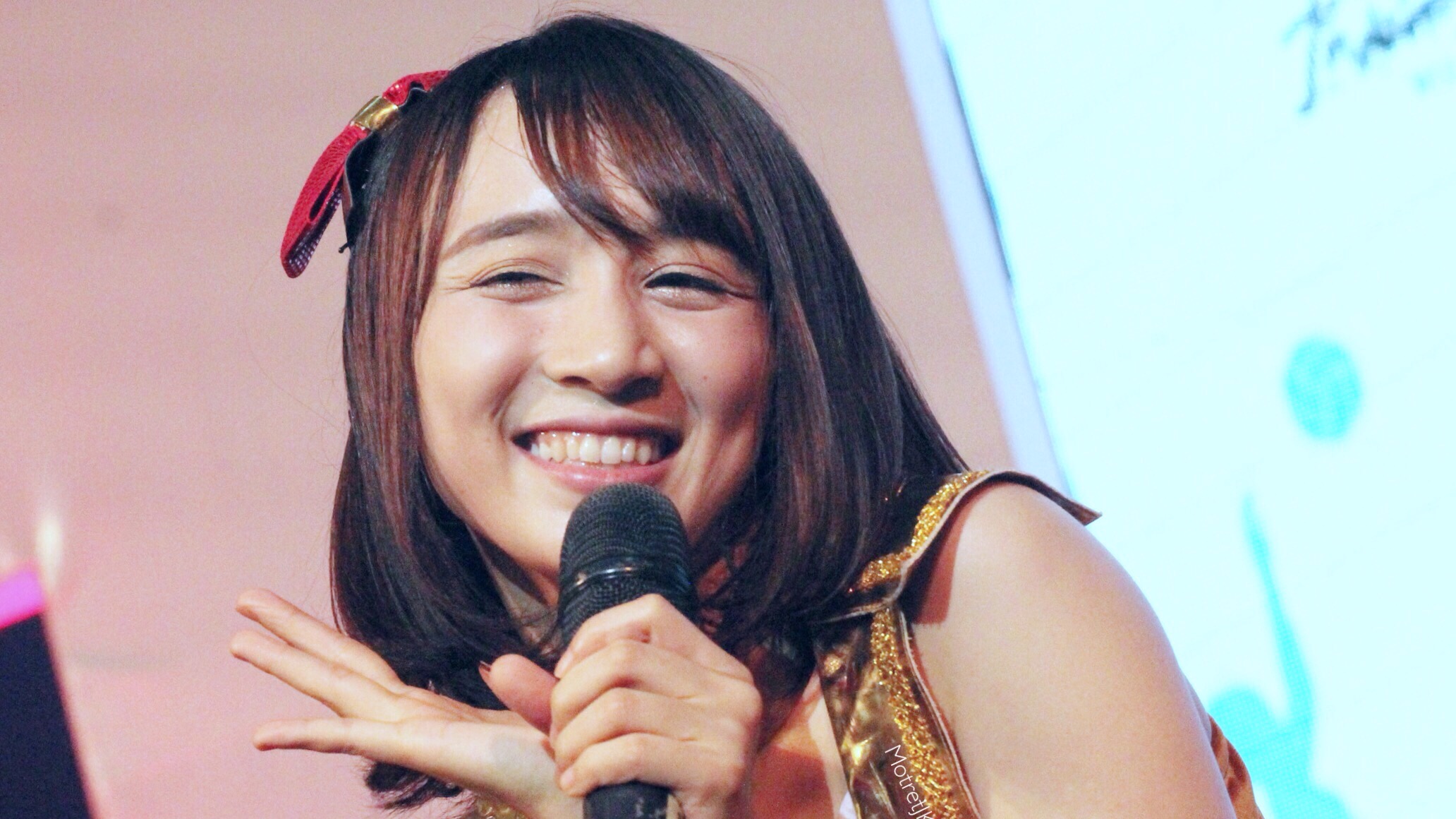 Ayana Shahab (Achan) JKT48 JETRO Japan Healthy Lifestyle Exhibition Jakarta 03-03-2018