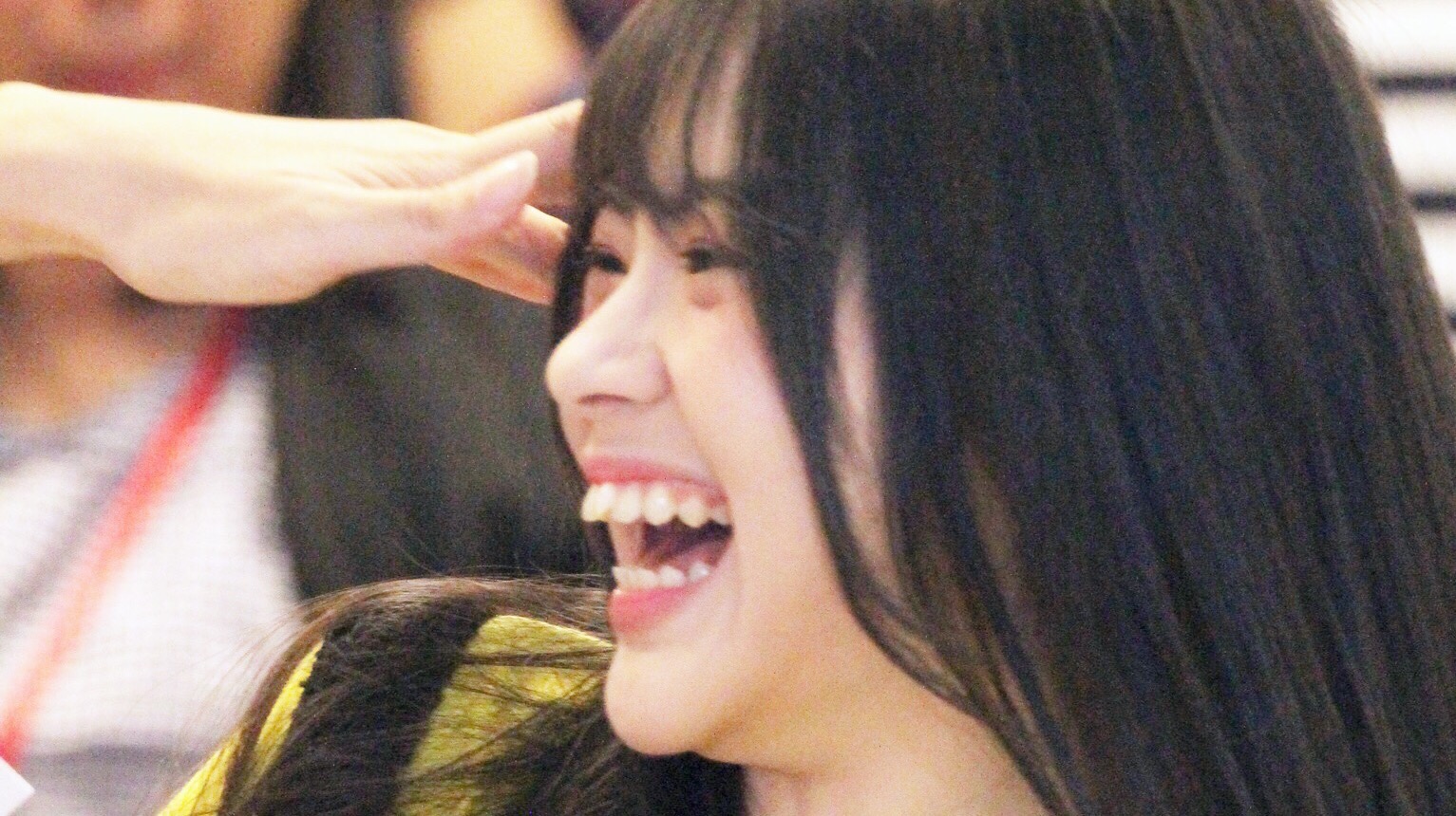 Cindy Yuvia (Yupi) JKT48 JETRO Japan Healthy Lifestyle Exhibition Jakarta 03-03-2018